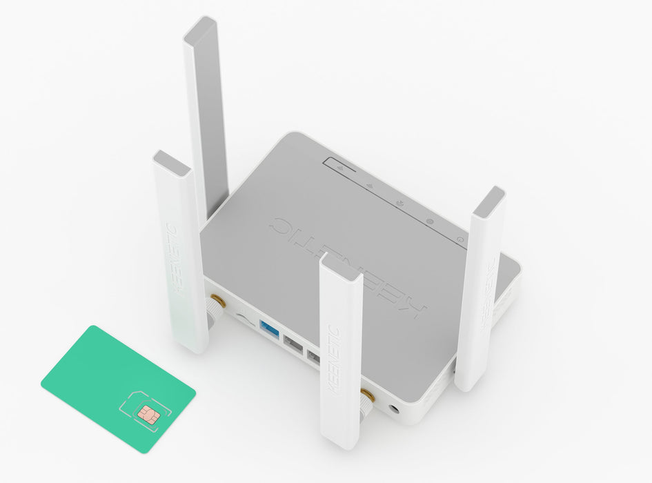 EAN 4897082922155 - Keenetic Explorer 4G KN-4910 router inalámbrico Ethernet rápido Doble banda (2,4 GHz / 5 GHz) Gris, Blanc imagen 12