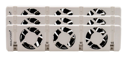 EAN 4040895012838 - RealPower HL-3 Interior Blanco Ventilador eléctrico imagen 1