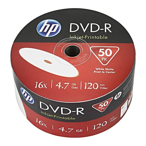 EAN 4710212142011 - HP DME00070WIP DVD en blanco 4,7 GB DVD+R 50 pieza(s) imagen 1