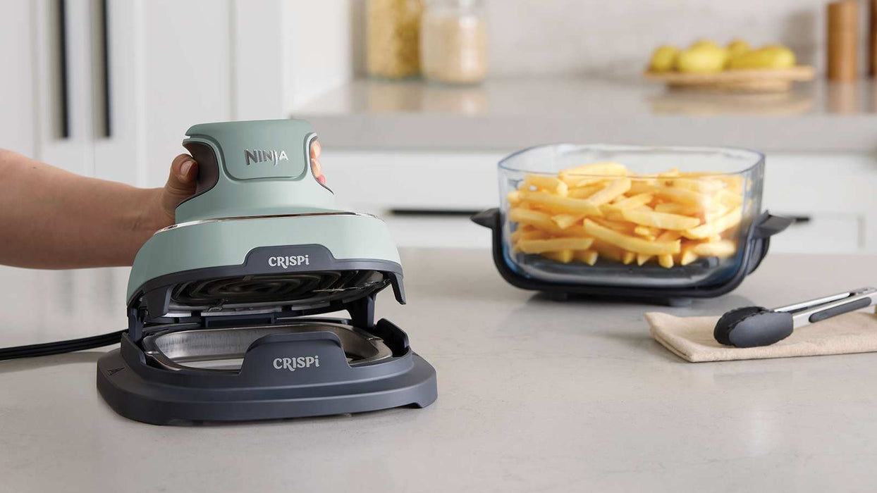 EAN 0622356317634 - Ninja CRISPi Sencillo 3,8 L 1700 W Freidora de aire caliente Verde, Gris, Transparente imagen 6