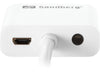 EAN 5705730508776 - Sandberg 508-77 adaptador de cable de vídeo HDMI tipo A (Estándar) VGA (D-Sub) + 3,5mm Blanco imagen 2