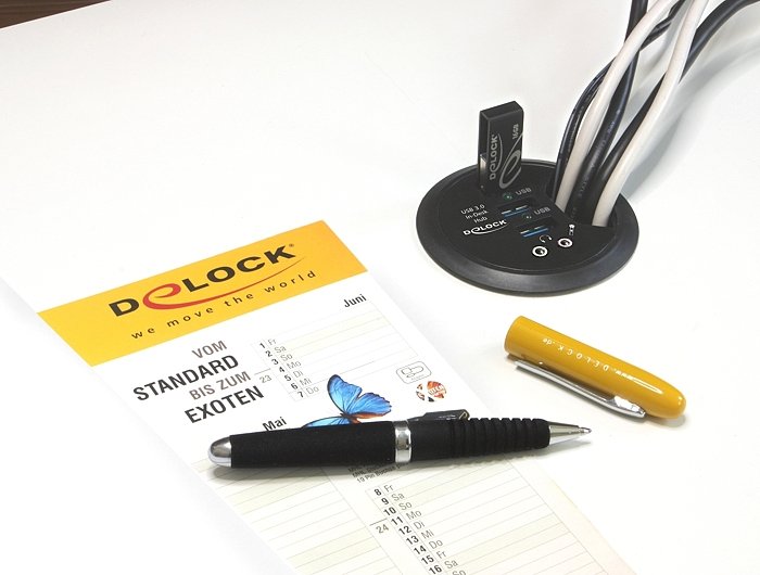 EAN 4043619619900 - DeLOCK 61990 toma de corriente Negro imagen 5