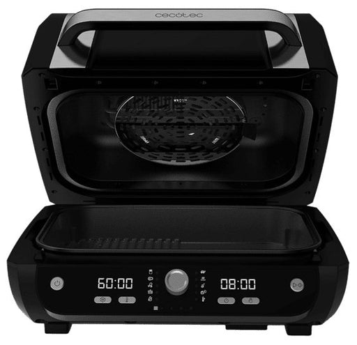 EAN 8435484049504 - Cecotec Cecofry FireDome 8000 Pro Sencillo 8 L Independiente 1700 W Freidora de aire caliente Negro, Acer imagen 2