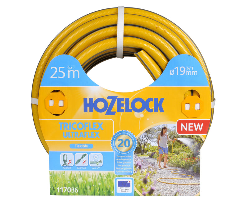 EAN 3506111170368 - Hozelock 117036 manguera de jardín 25 m PVC Amarillo imagen 1