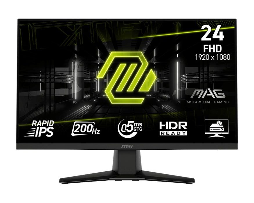 EAN 4711377289795 - MSI MAG 242F pantalla para PC 60,5 cm (23.8") 1920 x 1080 Pixeles Full HD LCD Negro imagen 1