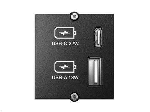 EAN 4057298081149 - Bachmann 917.227 toma de corriente USB A + USB C Negro imagen 1