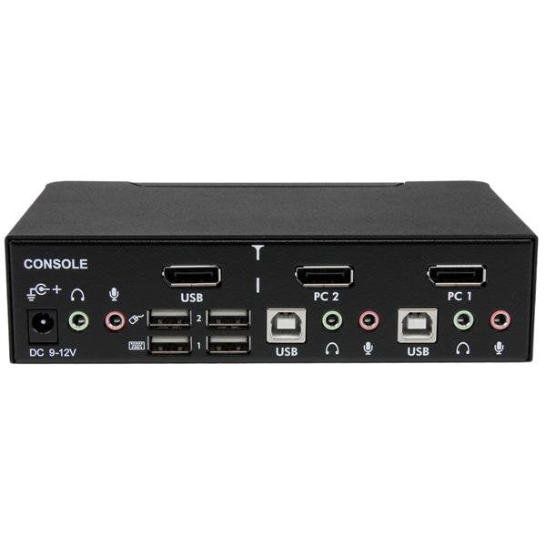 EAN 0065030839952 - StarTech.com SV231DPUA interruptor KVM Negro imagen 3