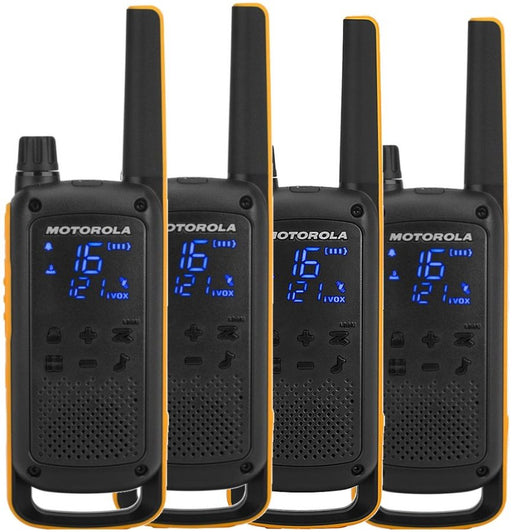 EAN 5031753007218 - Motorola Talkabout T82 Extreme Quad Pack two-way radios 16 canales Negro, Naranja imagen 1