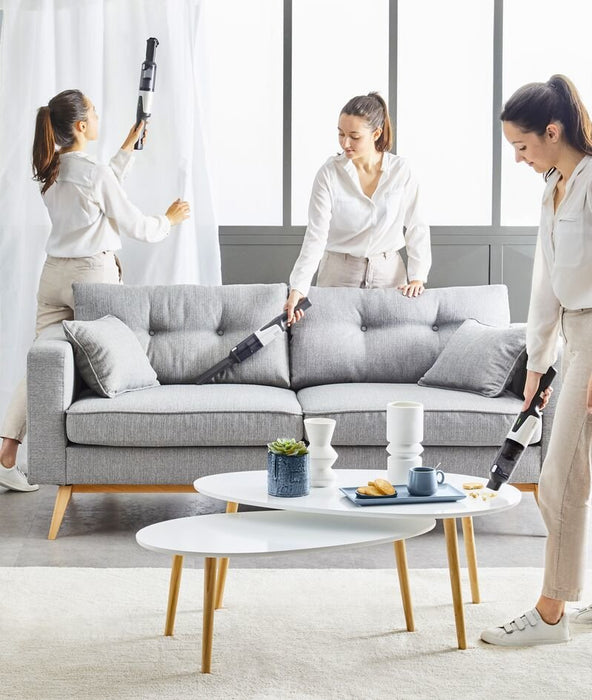 EAN 3221616001152 - Rowenta X-Touch AC9736 aspiradora de mano Gris, Blanco Sin bolsa imagen 3