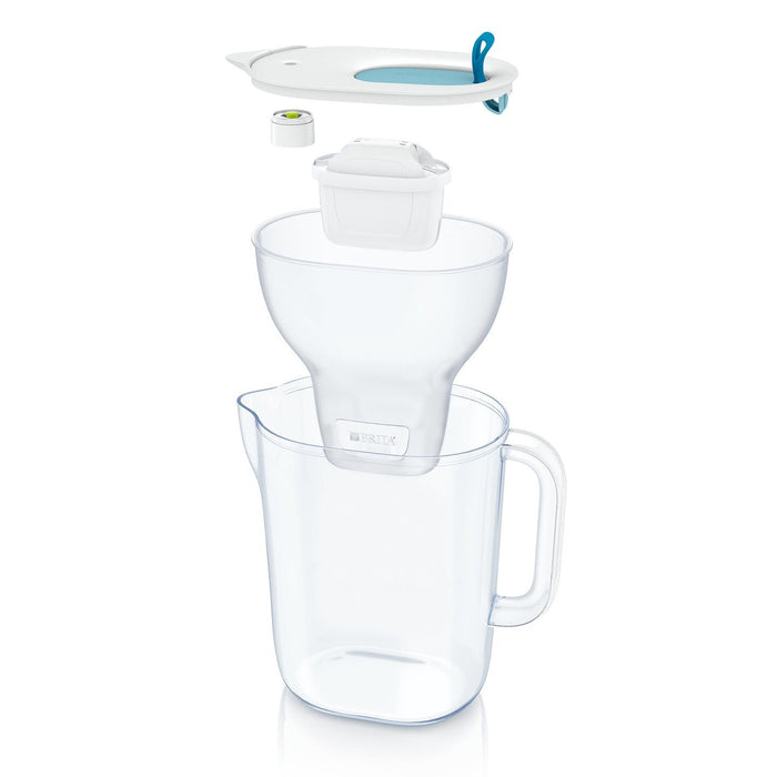 EAN 4006387124250 - Brita Style Filtro para depósito de agua 2,4 L Azul, Transparente imagen 3