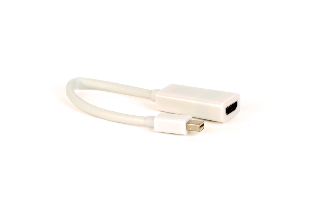EAN 8716309099202 - Gembird A-MDPM-HDMIF-02-W adaptador de cable de vídeo Mini DisplayPort HDMI tipo A (Estándar) Blanco imagen 1