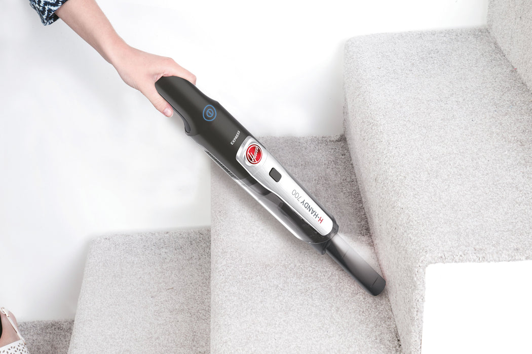 EAN 8059019009834 - Hoover H-HANDY 700 Express HH710T 011 aspiradora de mano Titanio Sin bolsa imagen 13