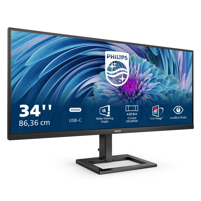 EAN 8721038003352 - Philips E Line 346E2LAE/23 LED display 86,4 cm (34") 3440 x 1440 Pixeles Wide Quad HD LCD Negro imagen 2