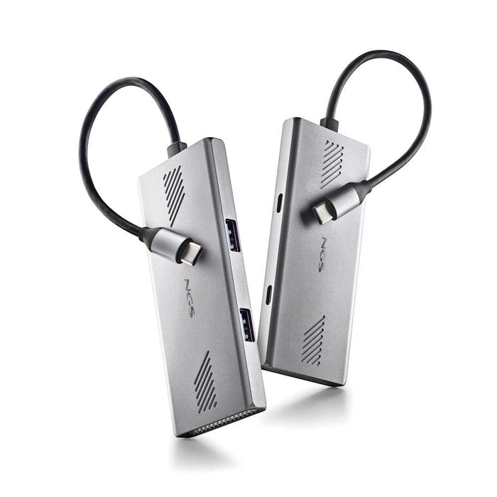 EAN 8435430624458 - NGS WONDERDUO-C USB Tipo C 5000 Mbit/s Plata imagen 6