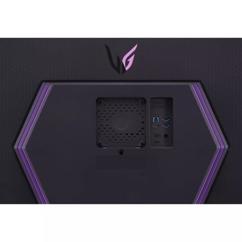 EAN 0195174053874 - LG 32GR93U-B pantalla para PC 80 cm (31.5") 3840 x 2160 Pixeles 4K Ultra HD LCD Negro, Gris, Púrpura imagen 6