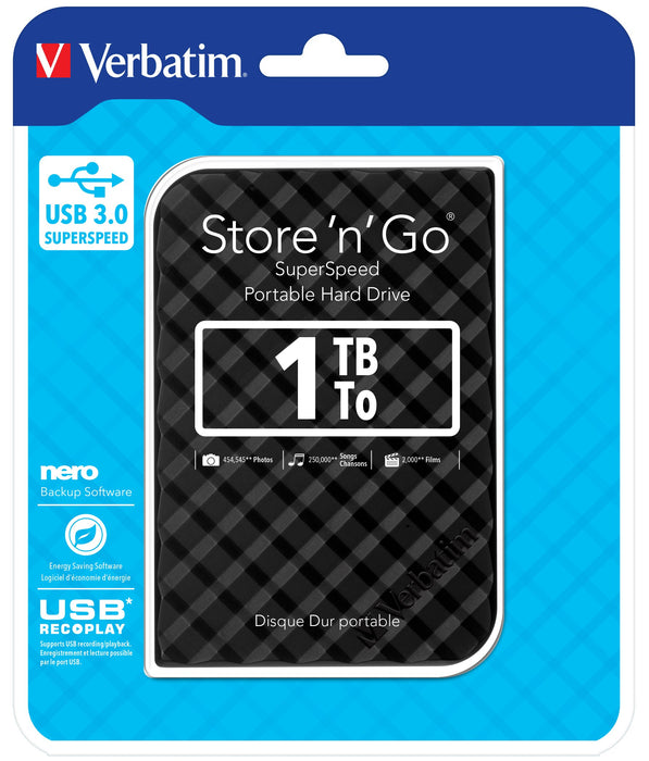 EAN 0023942531944 - Verbatim Store 'n' Go disco duro externo 5400 RPM Micro-USB B 3.2 Gen 1 (3.1 Gen 1) imagen 5