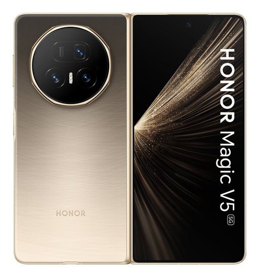EAN 6936520873548 - Honor MAGIC V5 20,2 cm (7.95") MagicOS 9.0.1 5G USB Tipo C 16 GB 512 GB 5820 mAh Oro imagen 1