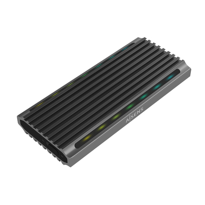 EAN 8436574706369 - AISENS ASM2-RGB011GR caja para disco duro externo Caja externa para unidad de estado sólido (SSD) imagen 1