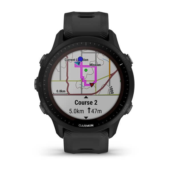 EAN 0753759297046 - Garmin Forerunner 955 3,3 cm (1.3") MIP 46.5 mm Digital 260 x 260 Pixeles Pantalla táctil Negro Wifi GPS  imagen 4