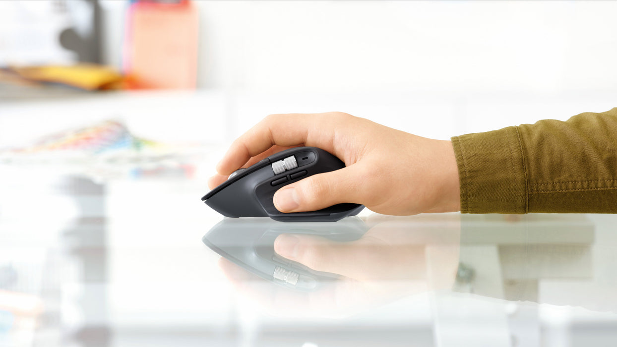 EAN 5099206103726 - Logitech 910-006559 ratón Oficina mano derecha RF Wireless + Bluetooth Laser 8000 DPI imagen 8