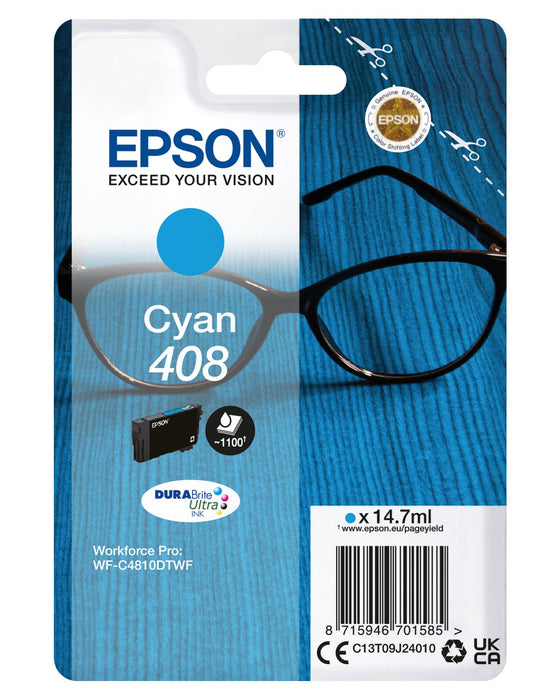 EAN 8715946701585 - Epson C13T09J24010 cartucho de tinta 1 pieza(s) Original Rendimiento estándar Cian imagen 1