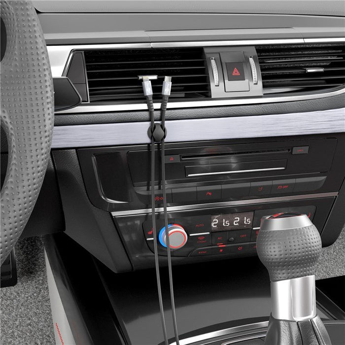 EAN 4040849703621 - Goobay 70362 organizador de cables Escritorio/pared Soporte para cables Negro 6 pieza(s) imagen 7