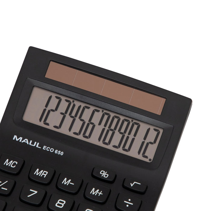 EAN 4002390091213 - MAUL ECO 650 calculadora Bolsillo Calculadora básica Negro imagen 2