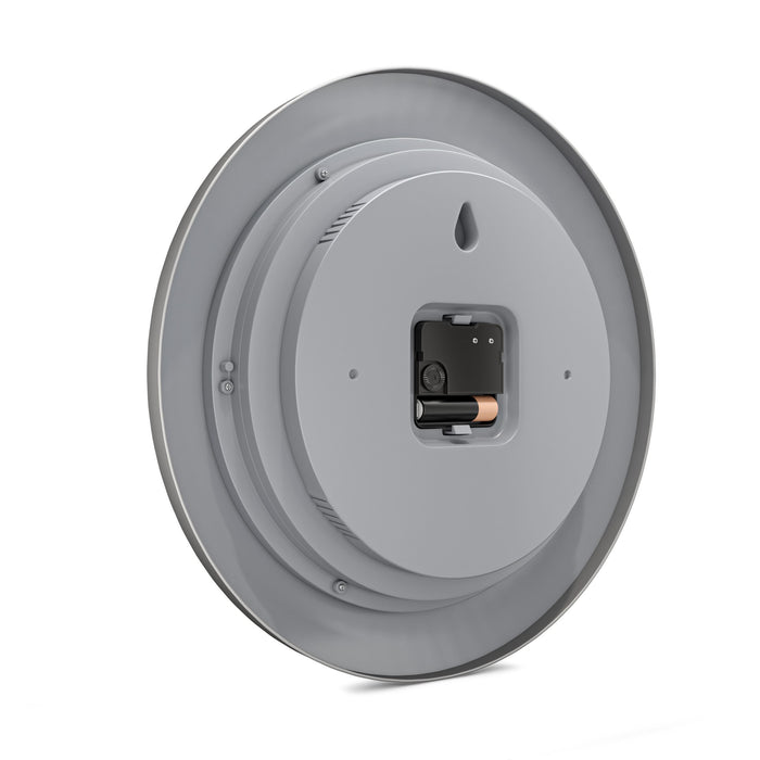 EAN 4007218194541 - Mebus 19454 reloj de mesa o pared Reloj digital Alrededor Plata, Blanco imagen 4