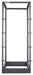 EAN 766623714419 - Intellinet 714419 armario rack 48U Rack o bastidor independiente Negro imagen 4
