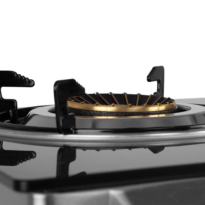 EAN 8435568400696 - Orbegozo FO 2720 Negro, Acero inoxidable Encimera Encimera de gas 2 zona(s) imagen 5