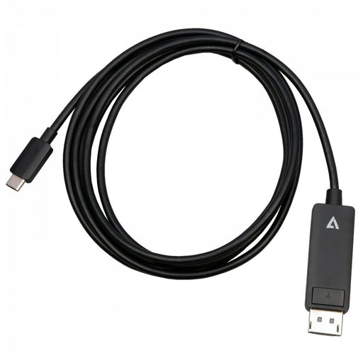 EAN 0662919114720 - V7 V7USBCDP14-2M adaptador de cable de vídeo DisplayPort USB Tipo C Negro imagen 1