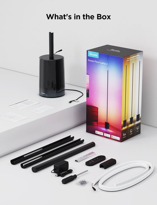 EAN 6974316999898 - Govee H607C Lámpara de pie inteligente Bluetooth imagen 3