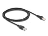 EAN 4043619906116 - DeLOCK 90611 adaptador de cable de vídeo RJ-45 USB tipo A Negro imagen 2