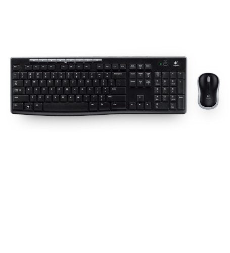 EAN 5099206039247 - Logitech 920-004518 teclado Ratón incluido Universal RF inalámbrico QWERTY Ruso Negro imagen 1