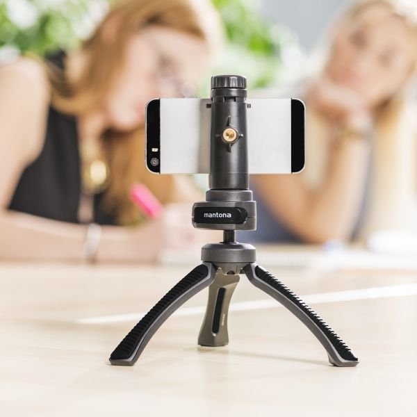 EAN 4056929214048 - Mantona 21404 tripode Smartphone/Cámara digital 3 pata(s) Negro imagen 9