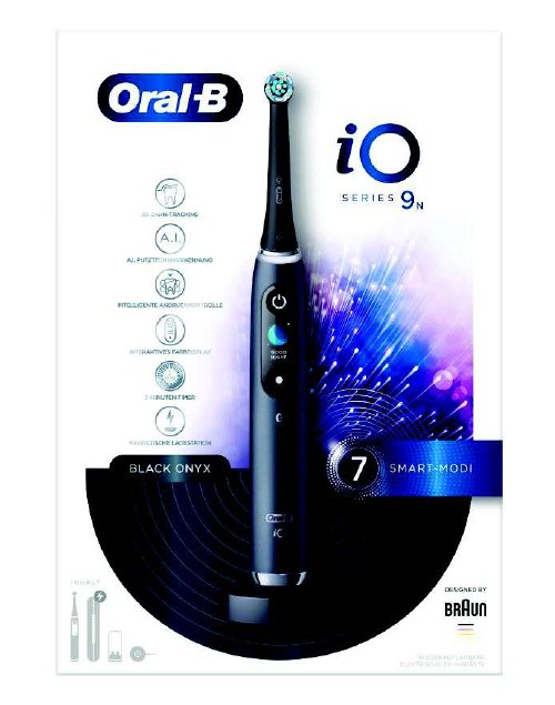 EAN 4210201303015 - Oral-B iO 303015 cepillo eléctrico para dientes Adulto Cepillo dental oscilante Negro imagen 2