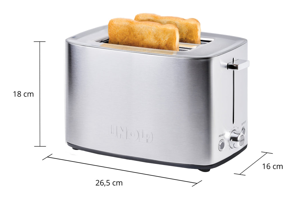 EAN 4011689382161 - Unold Toaster Thommy 2 rebanada(s) 850 W Acero inoxidable imagen 11