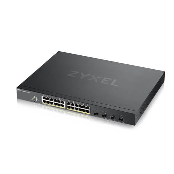 EAN 0760559124700 - Zyxel XGS1930-28HP switch Gestionado L3 Gigabit Ethernet (10/100/1000) Energía sobre Ethernet (PoE) Negro imagen 4