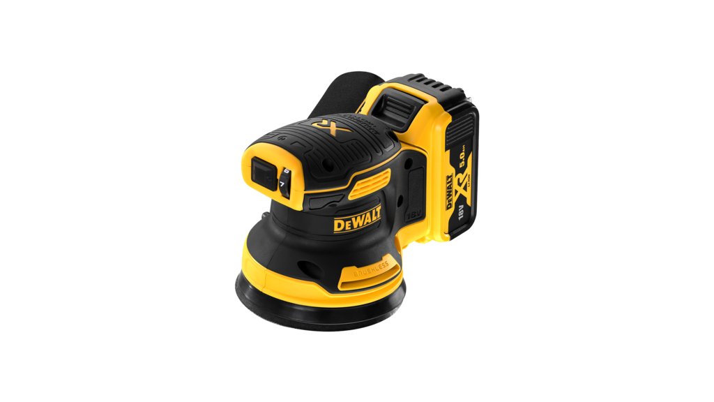 EAN 5035048711668 - DeWALT DCW210N lijadora portátil Lijadora excéntrica 12000 OPM Amarillo imagen 1