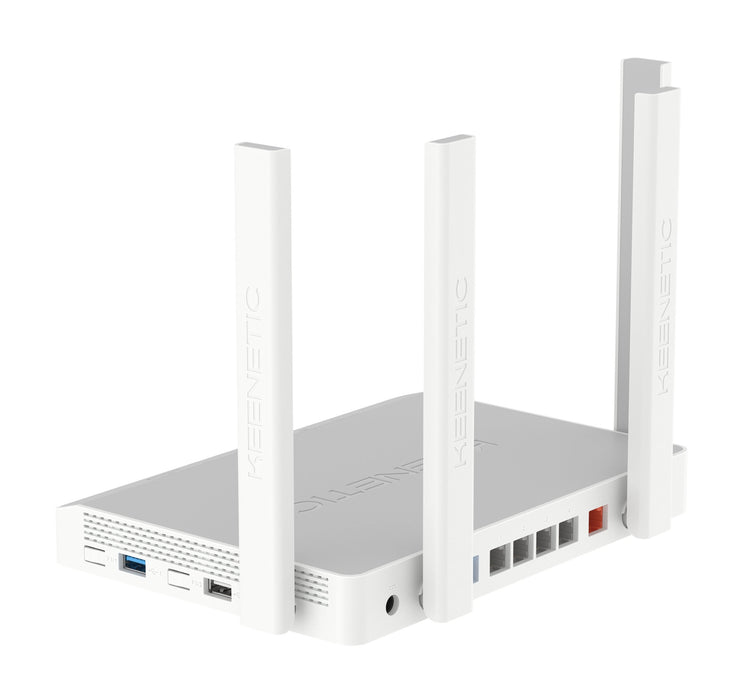 EAN 4897082920724 - Keenetic Hero (KN-1011) router inalámbrico Gigabit Ethernet Doble banda (2,4 GHz / 5 GHz) Gris, Blanco imagen 5