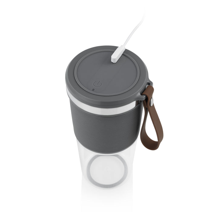 EAN 8713016100283 - Tristar BL-4475 licuadora 0,4 L Licuadora de vaso 50 W Gris, Acero inoxidable, Transparente imagen 3