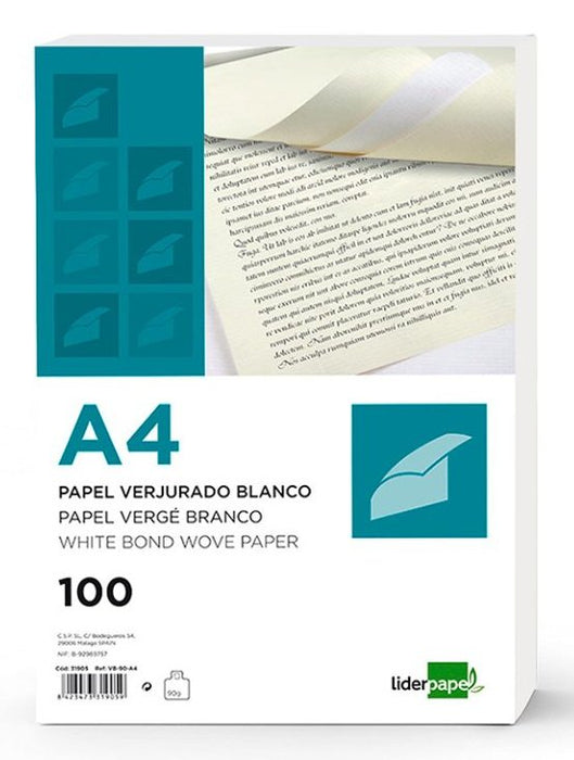 EAN 8423473319073 - Liderpapel 31907 papel para impresora de inyección de tinta A4 (210x297 mm) Blanco imagen 1