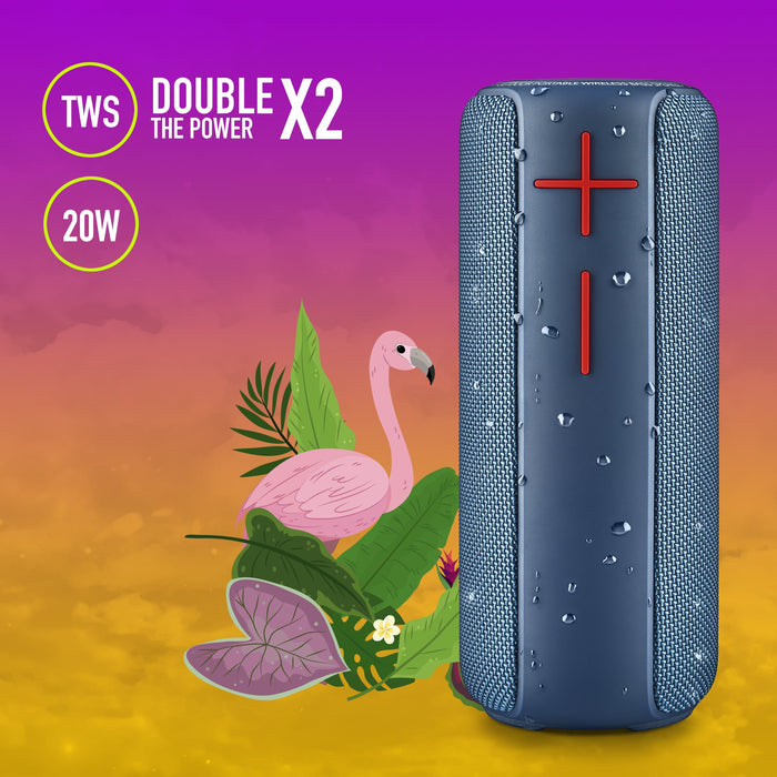 EAN 8435430620283 - NGS Roller Nitro 2 Altavoz portátil estéreo Azul 20 W imagen 6