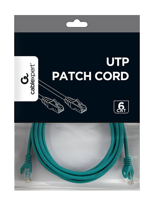 EAN 8716309093224 - Gembird PP6U-3M cable de red Verde Cat6 U/UTP (UTP) imagen 3