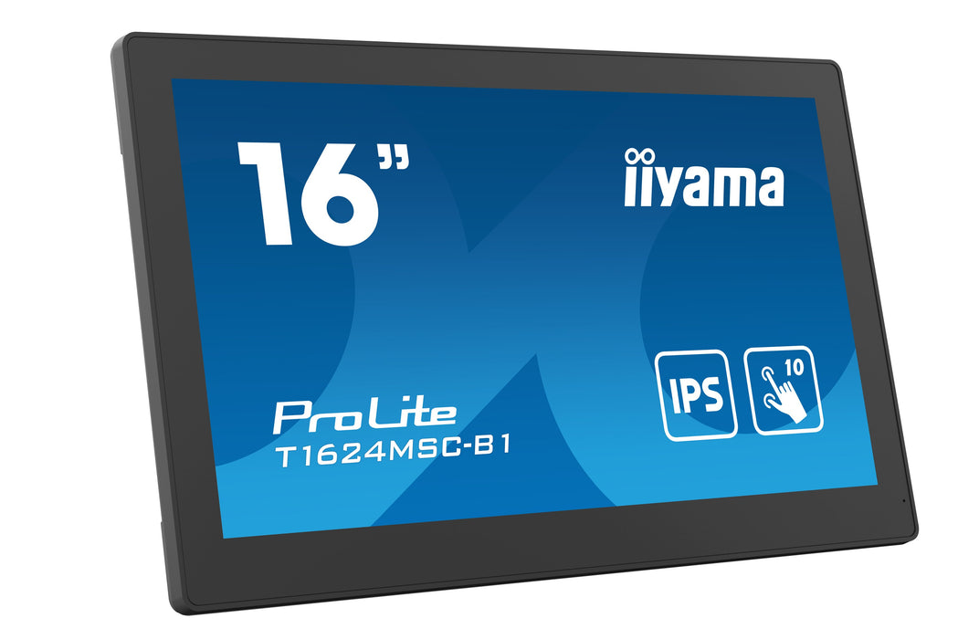 EAN 4948570120451 - iiyama T1624MSC-B1 pantalla de señalización Panel plano interactivo 39,6 cm (15.6") LCD 450 cd / m² Full  imagen 2