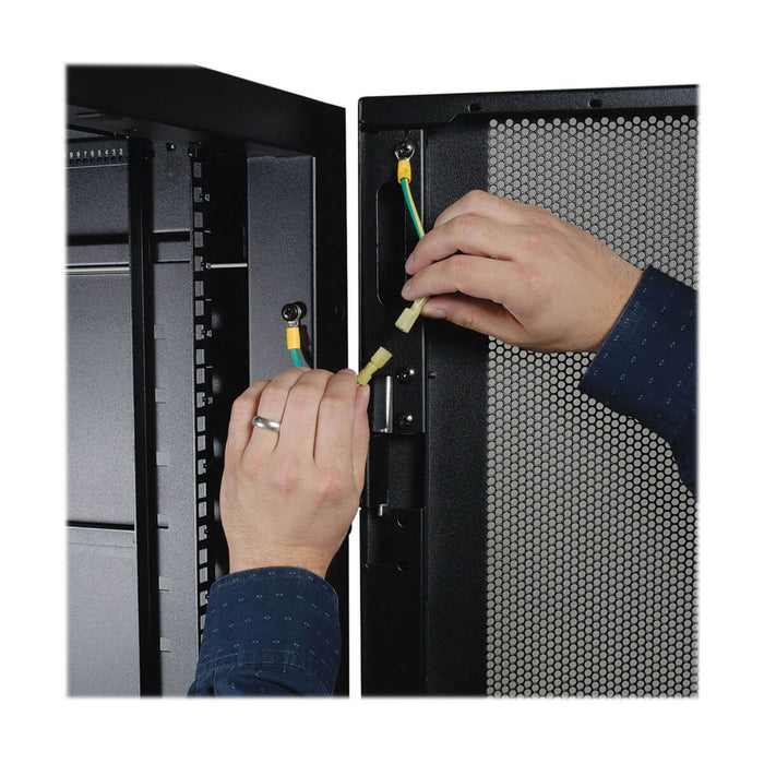 EAN 37332123770 - Tripp Lite SR42UB armario rack Rack o bastidor independiente Negro imagen 13