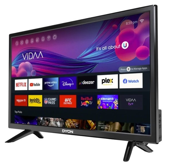 EAN 4260552542724 - Dyon 24 VX 61 cm (24") HD Smart TV Wifi Negro 180 cd / m² imagen 2