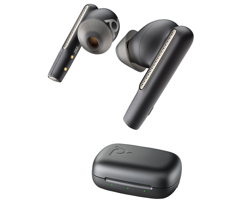 EAN 0197497053951 - Poly Voyager Free 60 UC Carbon Black Earbuds +BT700 USB-A Adapter +Basic Charge Case Auriculares Inalámbr imagen 5