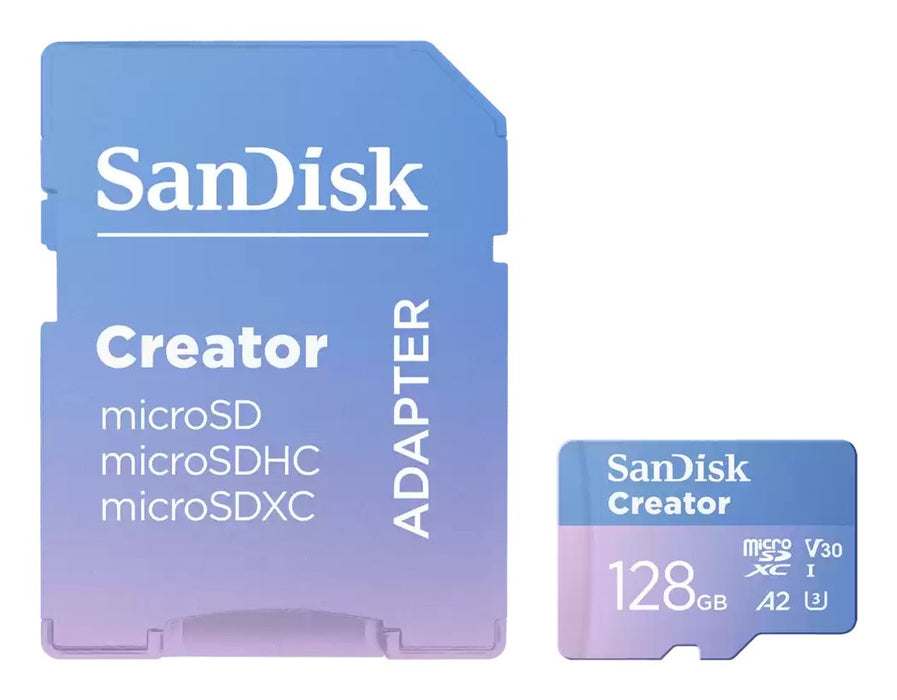EAN 0619659216061 - SanDisk Creator 128 GB MicroSDXC UHS-I Clase 10 imagen 2