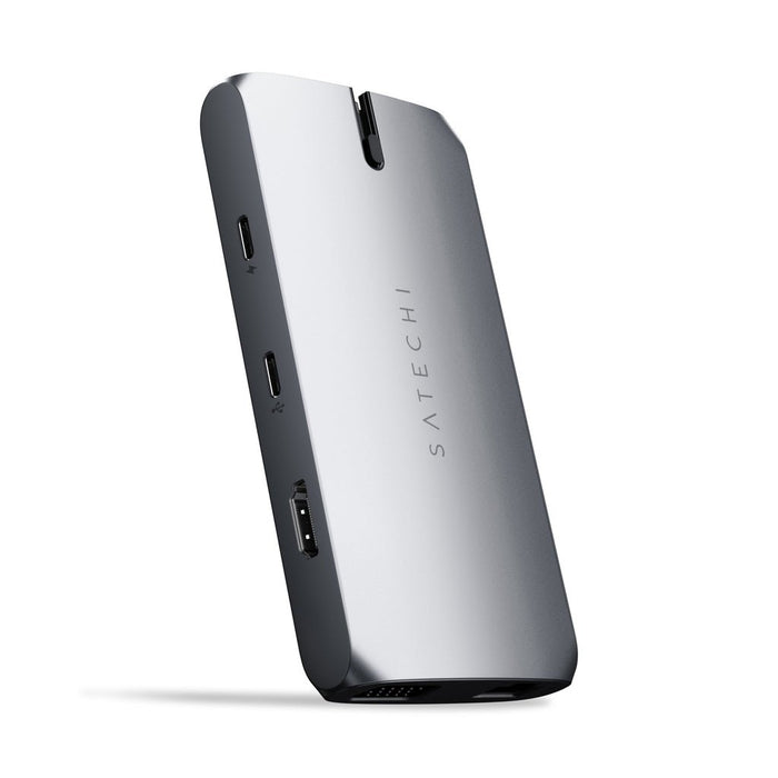 EAN 879961009410 - Satechi ST-UCMBAM base para portátil y replicador de puertos USB 2.0 Type-C Negro, Plata imagen 1